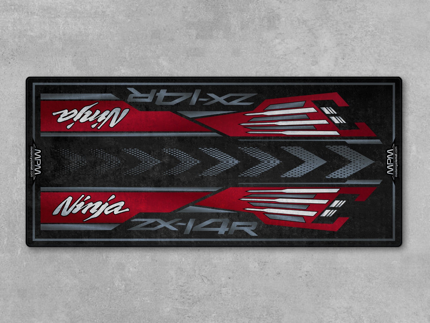 MPM Motorcycle Mat for Kawasaki Ninja ZX-14R - MM7403 - Howling Moto