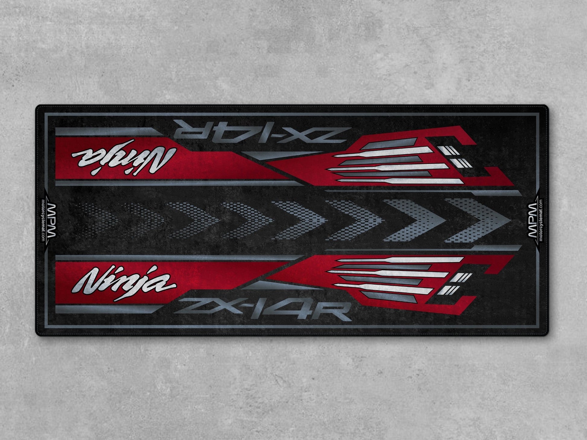 MPM Motorcycle Mat for Kawasaki Ninja ZX-14R - MM7403 - Howling Moto