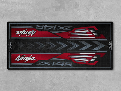 MPM Motorcycle Mat for Kawasaki Ninja ZX-14R - MM7403 - Howling Moto