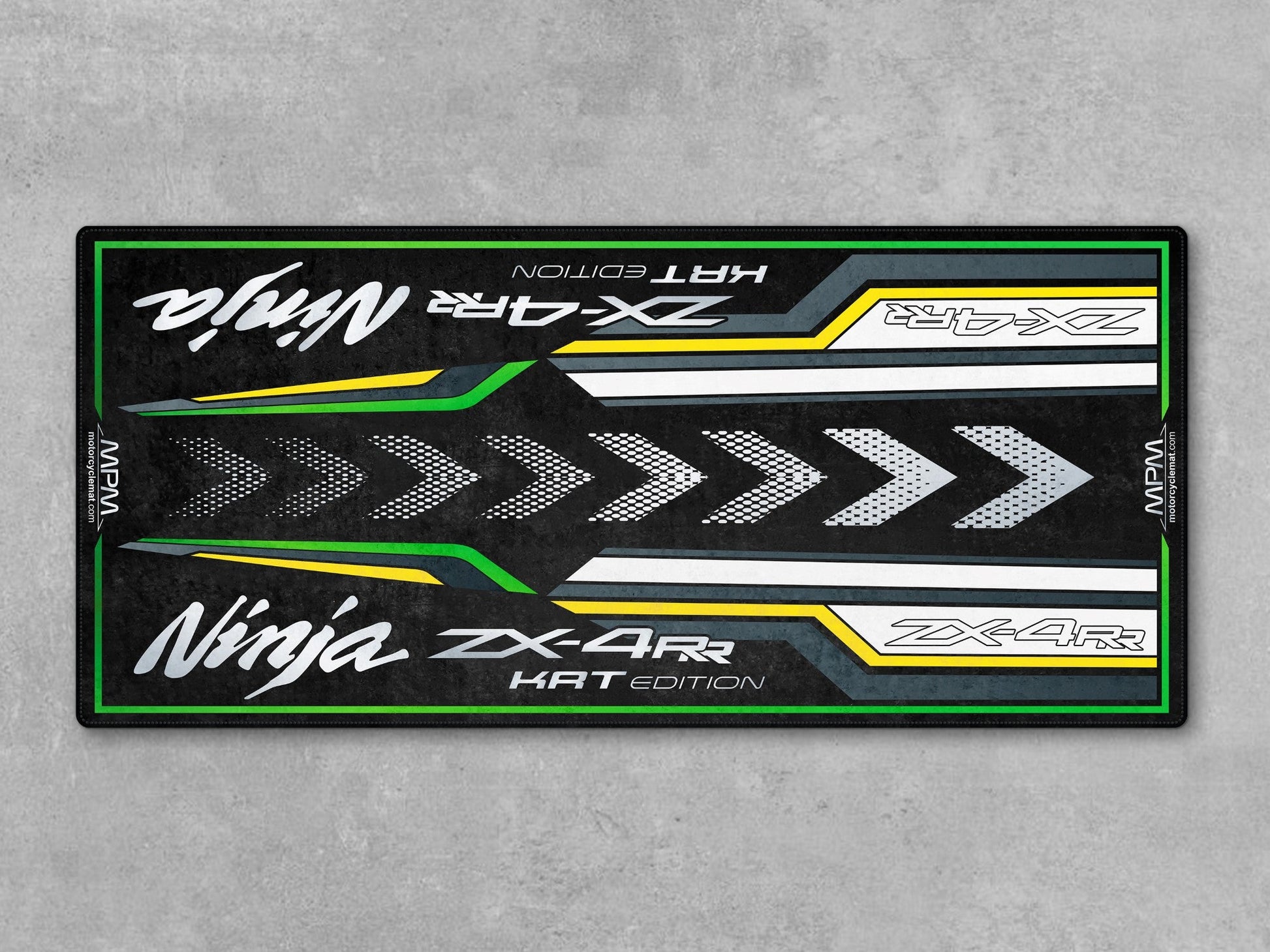 MPM Motorcycle Mat for Kawasaki Ninja ZX-4RR KRT Edition - MM7393 - Howling Moto