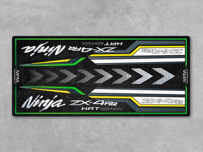 MPM Motorcycle Mat for Kawasaki Ninja ZX-4RR KRT Edition - MM7393 - Howling Moto