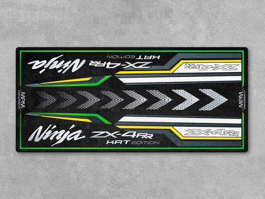 MPM Motorcycle Mat for Kawasaki Ninja ZX-4RR KRT Edition - MM7393 - Howling Moto