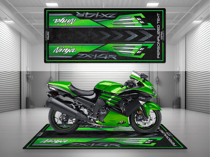 MPM Motorcycle Mat for Kawasaki Ninja ZX-14R - MM7403 - Howling Moto