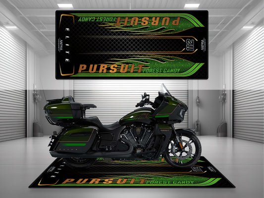 MPM Motorcycle Mat for Indian Pursuit Elite - U305 - Howling Moto
