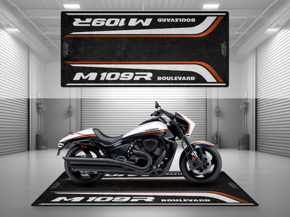 MPM Motorcycle Mat for Suzuki Boulevard M109R - MM7366 - Howling Moto