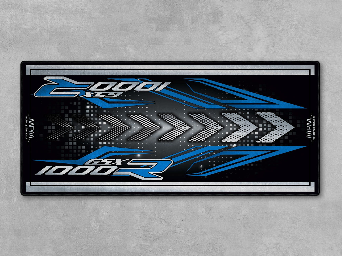 MPM Motorcycle Mat for 2025 Suzuki GSX-R1000 - U103 - Howling Moto
