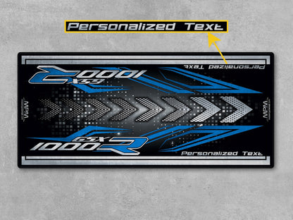 MPM Motorcycle Mat for 2025 Suzuki GSX-R1000 - U103 - Howling Moto
