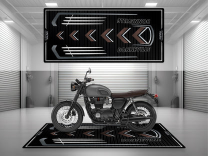MPM Motorcycle Mat for Bonneville - U1300 - Howling Moto
