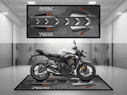 MPM Motorcycle Mat for Street Triple 765 R - U1301 - Howling Moto
