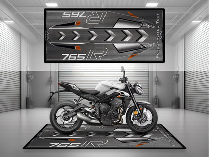 MPM Motorcycle Mat for Street Triple 765 R - U1301 - Howling Moto