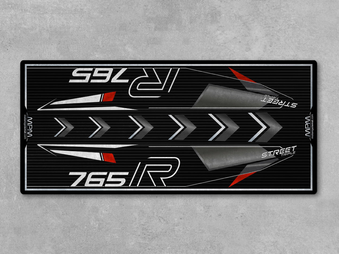 MPM Motorcycle Mat for Street Triple 765 R - U1301 - Howling Moto