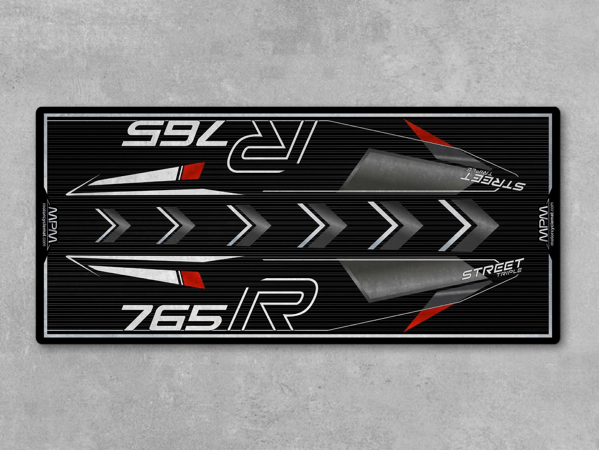 MPM Motorcycle Mat for Street Triple 765 R - U1301 - Howling Moto