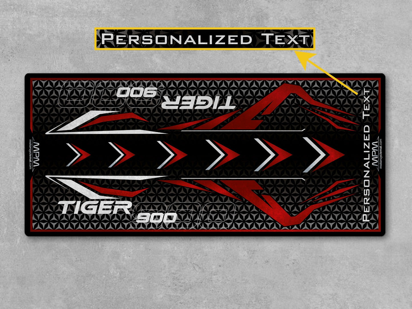 MPM Motorcycle Mat for Tiger 900 - U1302 - Howling Moto