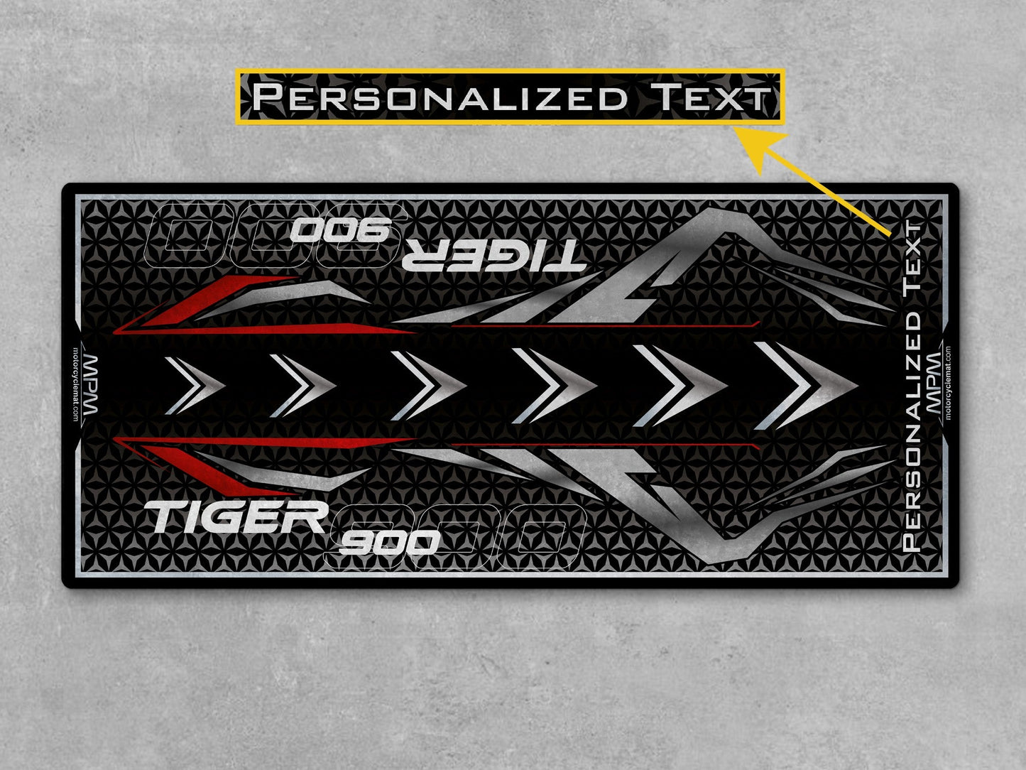 MPM Motorcycle Mat for Tiger 900 - U1302 - Howling Moto