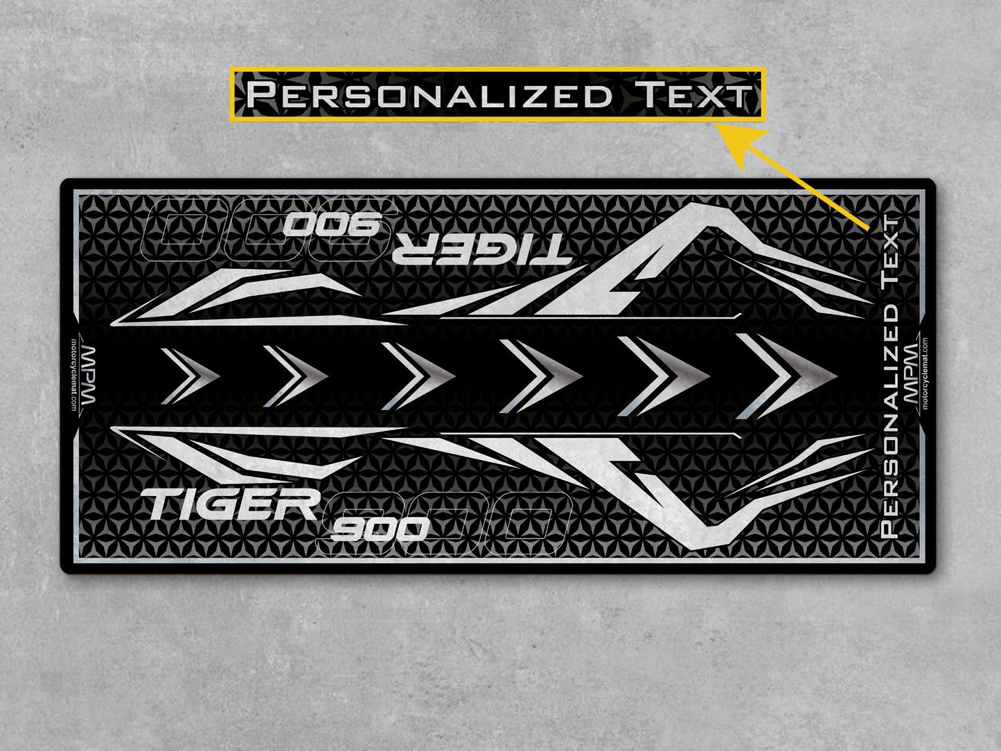 MPM Motorcycle Mat for Tiger 900 - U1302 - Howling Moto