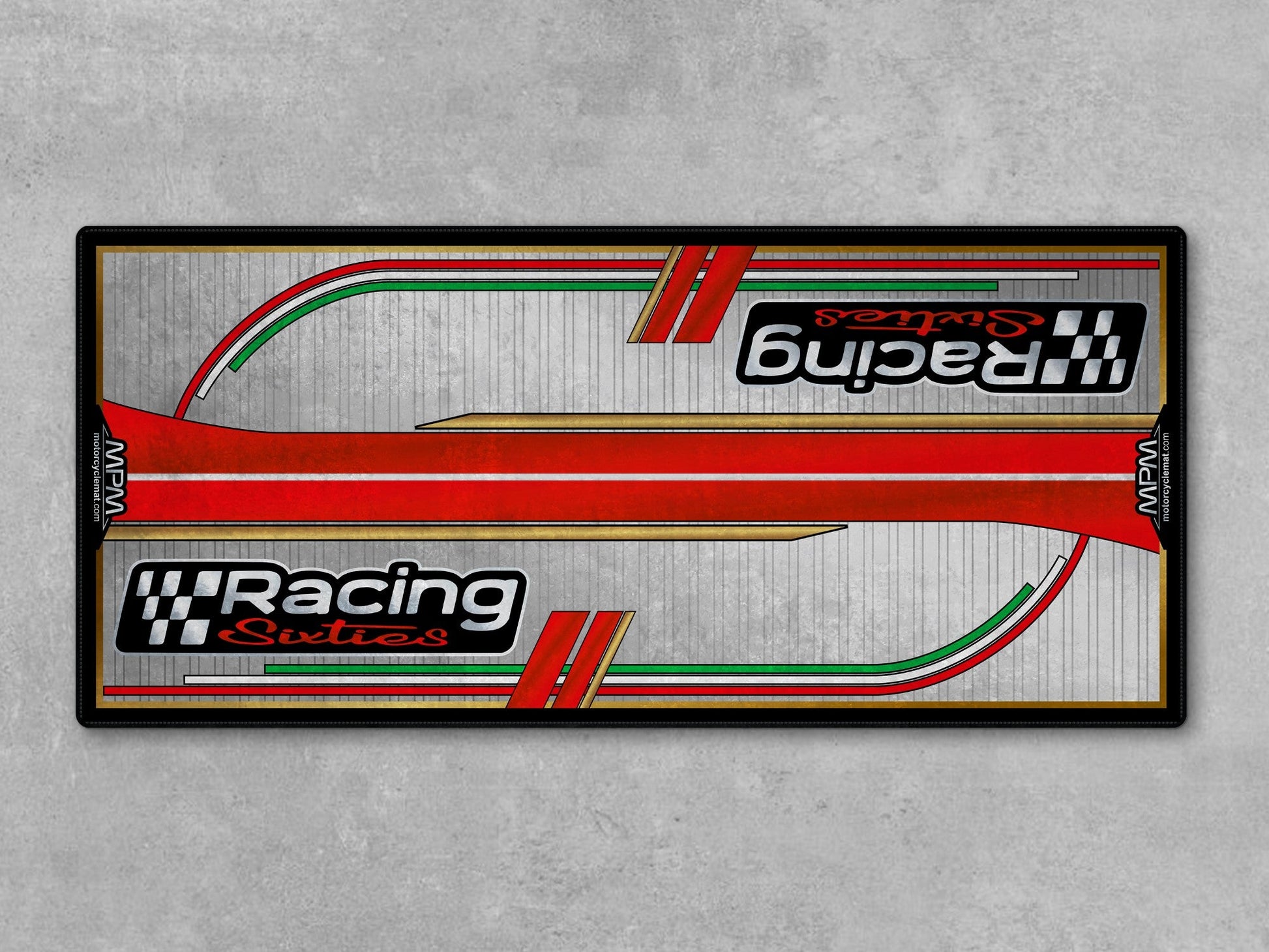 MPM Motorcycle Mat for Vespa Racing Sixties - U1103 - Howling Moto