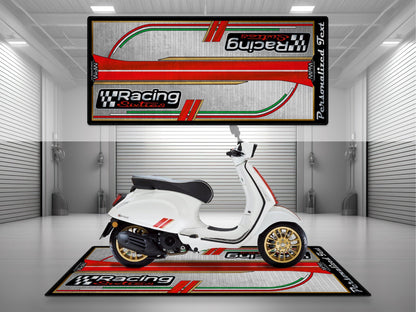 MPM Motorcycle Mat for Vespa Racing Sixties - U1103 - Howling Moto