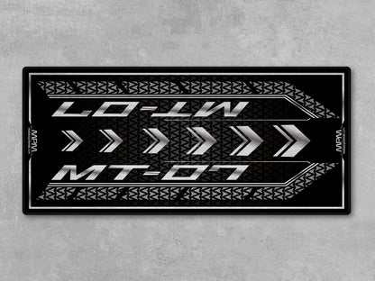 MPM Motorcycle Mat for Yamaha MT-07 - U1401 - Howling Moto
