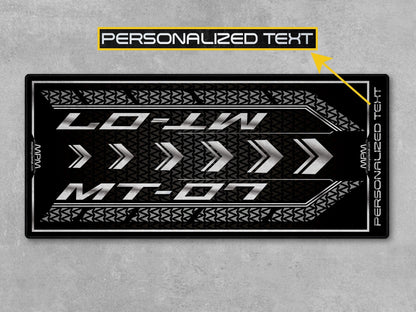 MPM Motorcycle Mat for Yamaha MT-07 - U1401 - Howling Moto