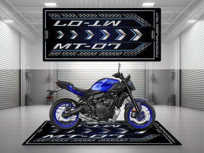 MPM Motorcycle Mat for Yamaha MT-07 - U1401 - Howling Moto