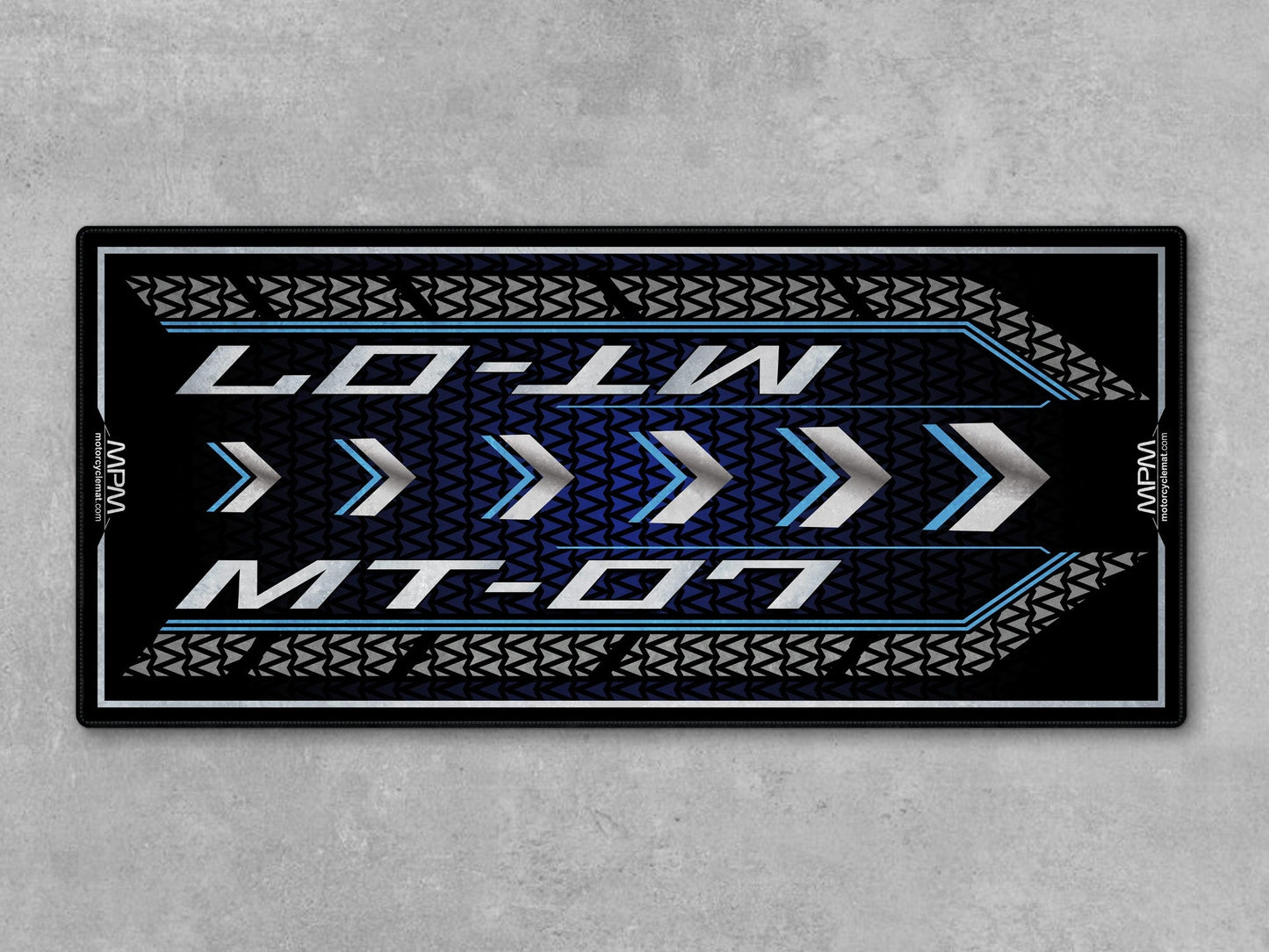 MPM Motorcycle Mat for Yamaha MT-07 - U1401 - Howling Moto