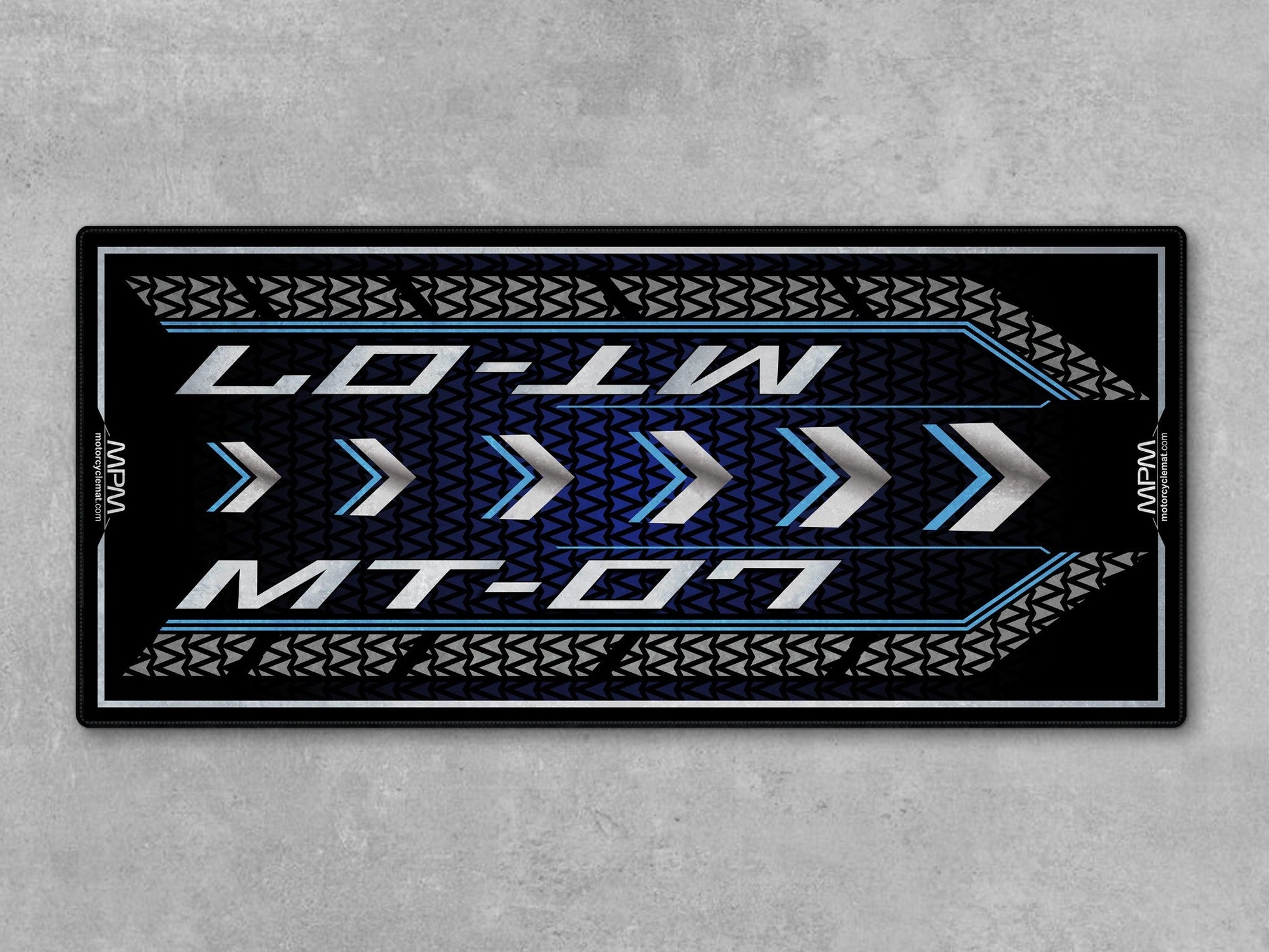 MPM Motorcycle Mat for Yamaha MT-07 - U1401 - Howling Moto