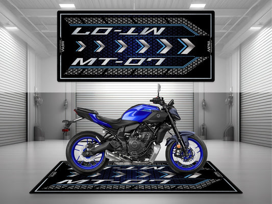 MPM Motorcycle Mat for Yamaha MT-07 - U1401 - Howling Moto