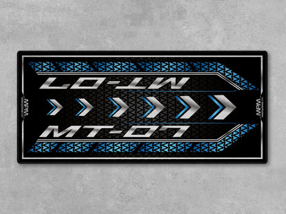 MPM Motorcycle Mat for Yamaha MT-07 - U1401 - Howling Moto