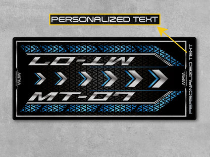 MPM Motorcycle Mat for Yamaha MT-07 - U1401 - Howling Moto