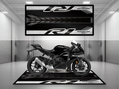 MPM Motorcycle Mat for Yamaha R1 - U1403 - Howling Moto