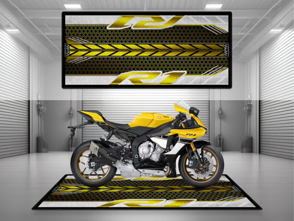 MPM Motorcycle Mat for Yamaha R1 - U1403 - Howling Moto