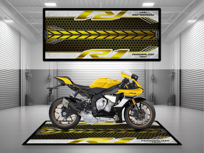 MPM Motorcycle Mat for Yamaha R1 - U1403 - Howling Moto