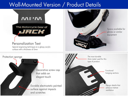 Stylish and Practical Motorcycle Helmet Holders | Organize Your Gear with Ease - Howling Moto