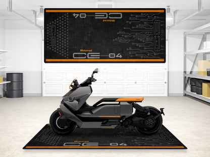 Designed Pit Mat for BMW CE04 Motorcycle - MM7298 - Howling Moto