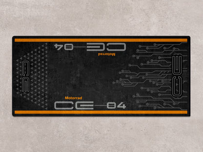 Designed Pit Mat for BMW CE04 Motorcycle - MM7298 - Howling Moto