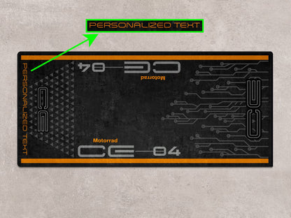 Designed Pit Mat for BMW CE04 Motorcycle - MM7298 - Howling Moto
