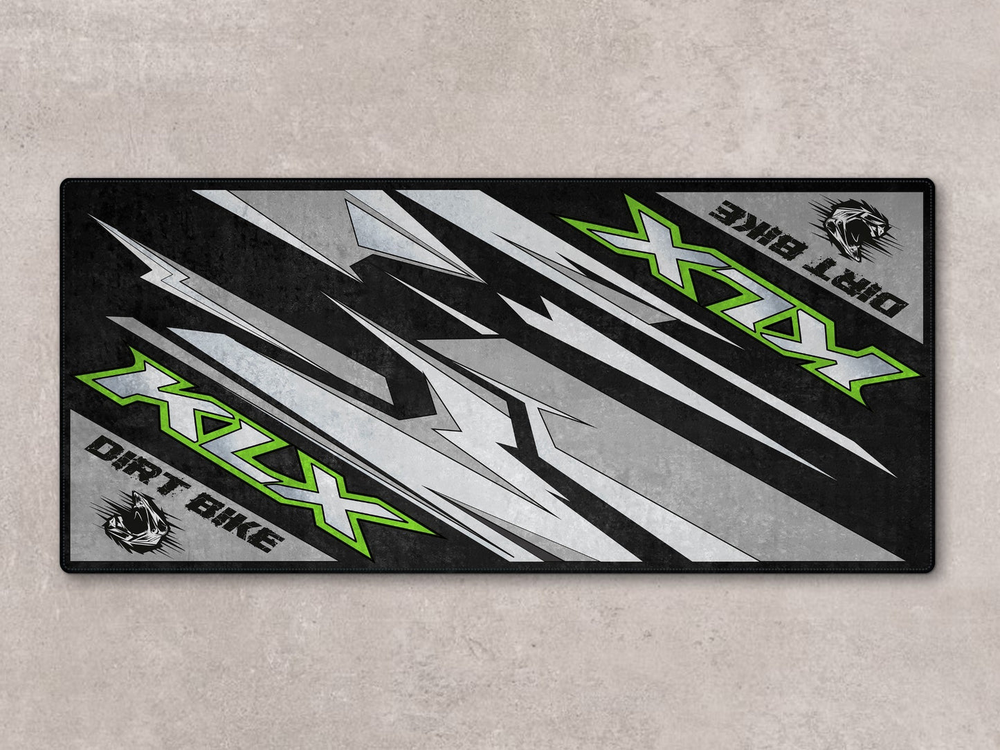 Designed Pit Mat for Kawasaki KLX Motorcycle - MM7432 - Howling Moto