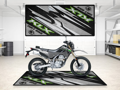 MPM Motorcycle Mat for Kawasaki KLX - MM7432 - Howling Moto