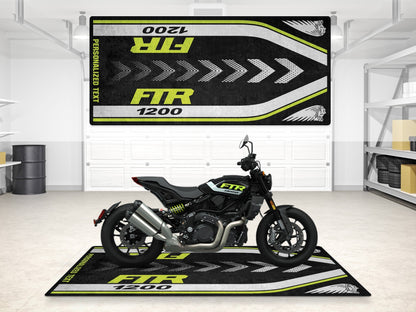 Designed Pit Mat for Indian FTR 1200 Motorcycle - MM7315 - Howling Moto