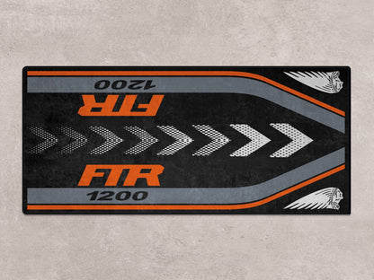 Designed Pit Mat for Indian FTR 1200 Motorcycle - MM7315 - Howling Moto