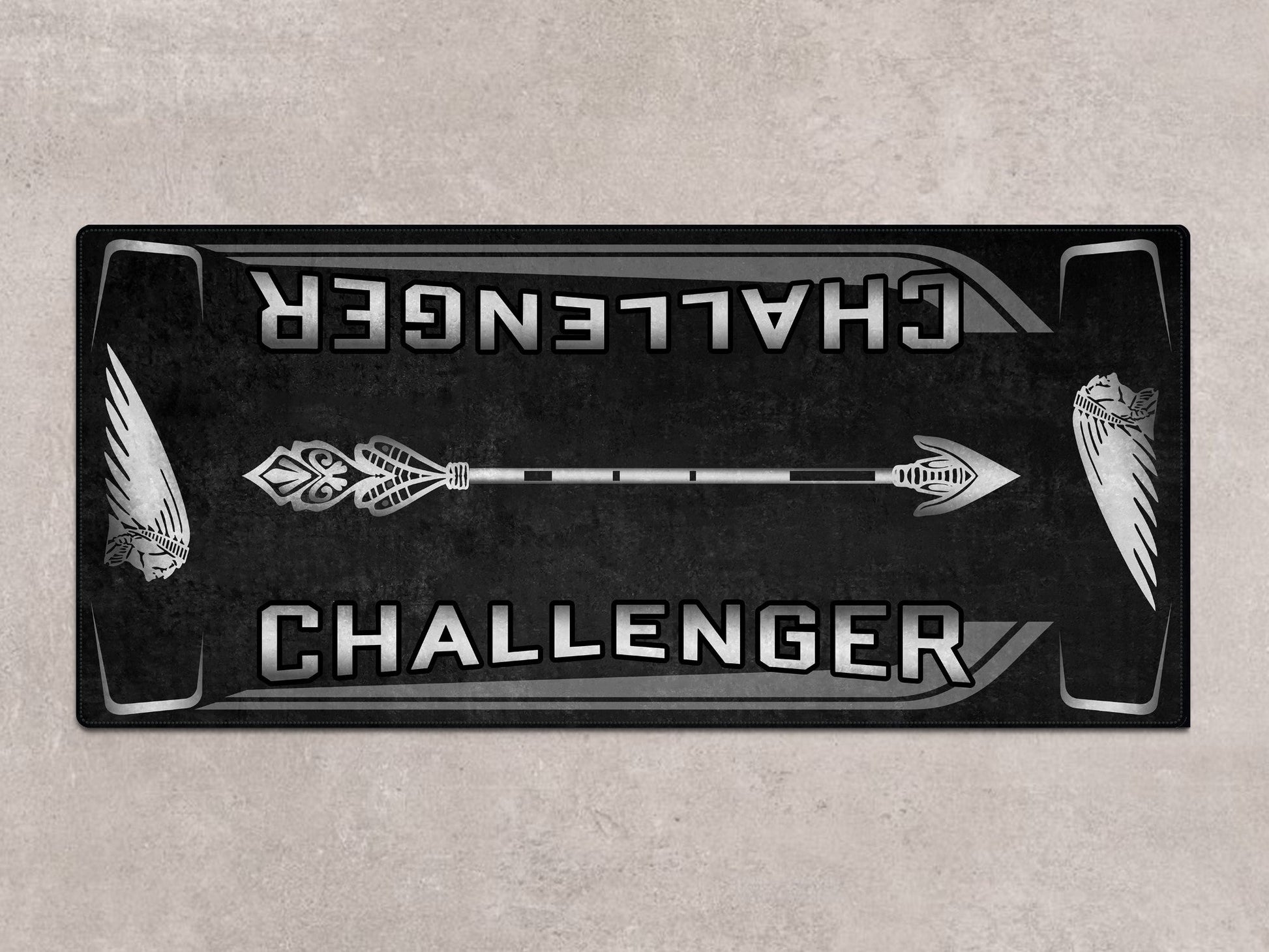 Designed Pit Mat for Indian Challenger Motorcycle - MM7331 - Howling Moto