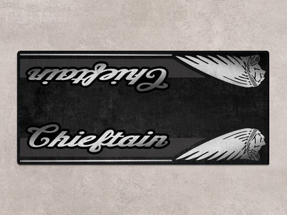Designed Pit Mat for Indian Chieftain Motorcycle - MM7327 - Howling Moto