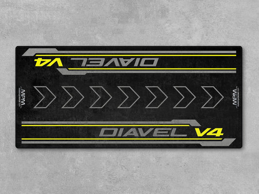 MPM Motorcycle Mat for Ducati Diavel V4 - MM7170 - Howling Moto