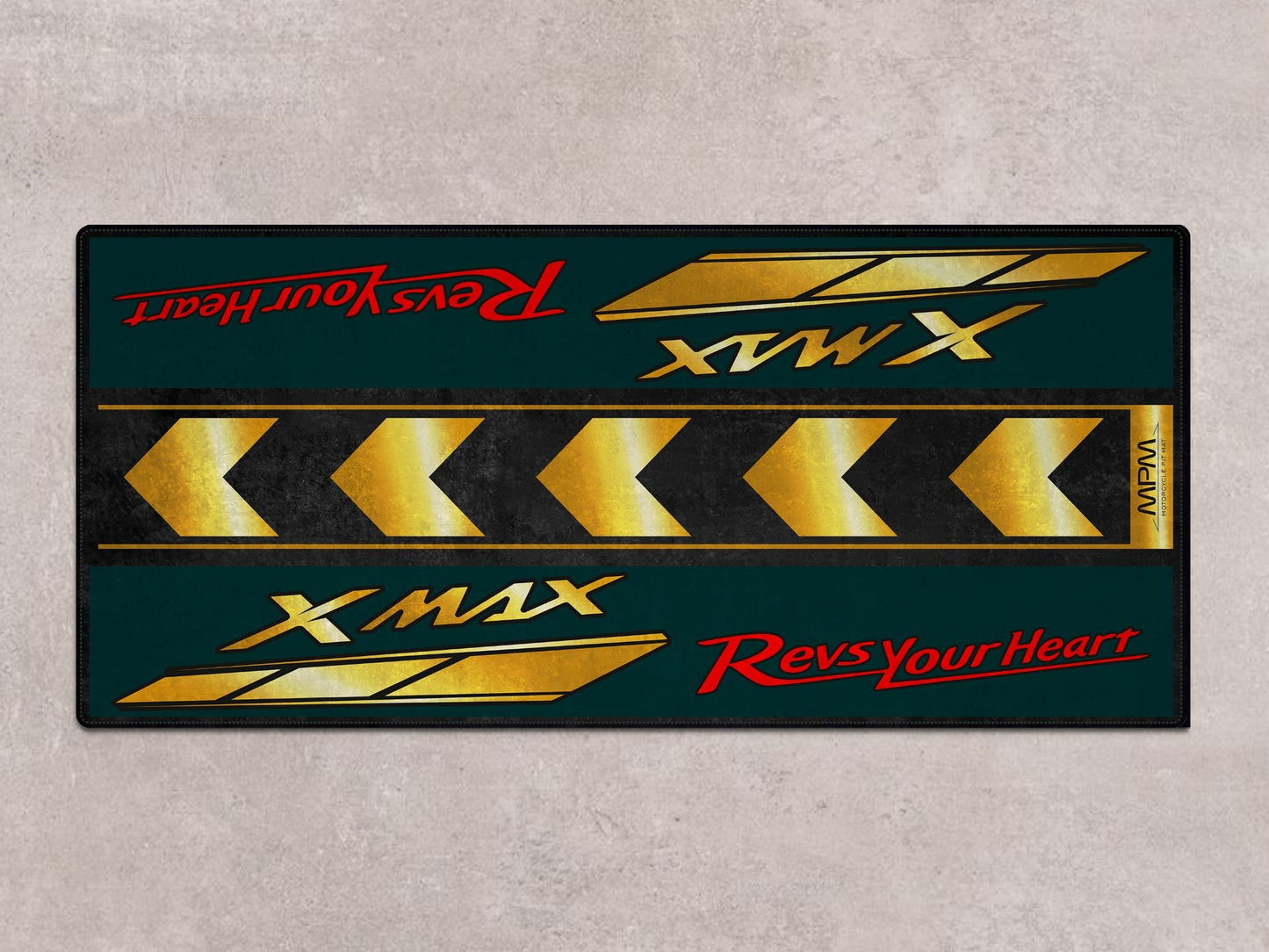 Designed Pit Mat for Yamaha Xmax Motorcycle - MM7124 - Howling Moto