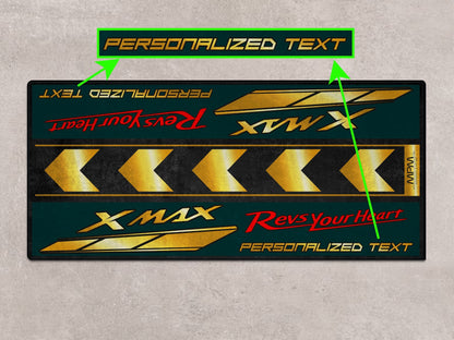 Designed Pit Mat for Yamaha Xmax Motorcycle - MM7124 - Howling Moto