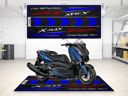 Designed Pit Mat for Yamaha Xmax Motorcycle - MM7124 - Howling Moto
