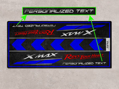 Designed Pit Mat for Yamaha Xmax Motorcycle - MM7124 - Howling Moto