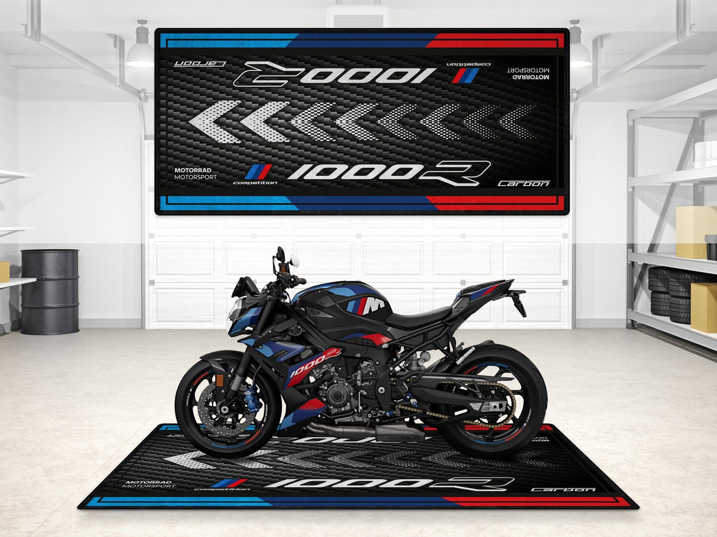 MPM Motorcycle Mat for BMW M1000R - MM7281 - Howling Moto