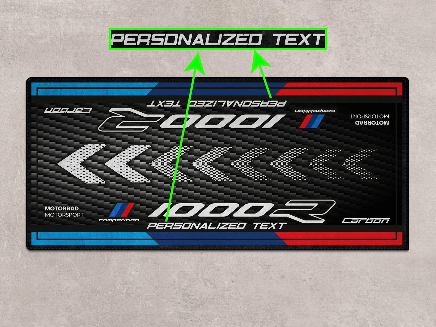 MPM Motorcycle Mat for BMW M1000R - MM7281 - Howling Moto