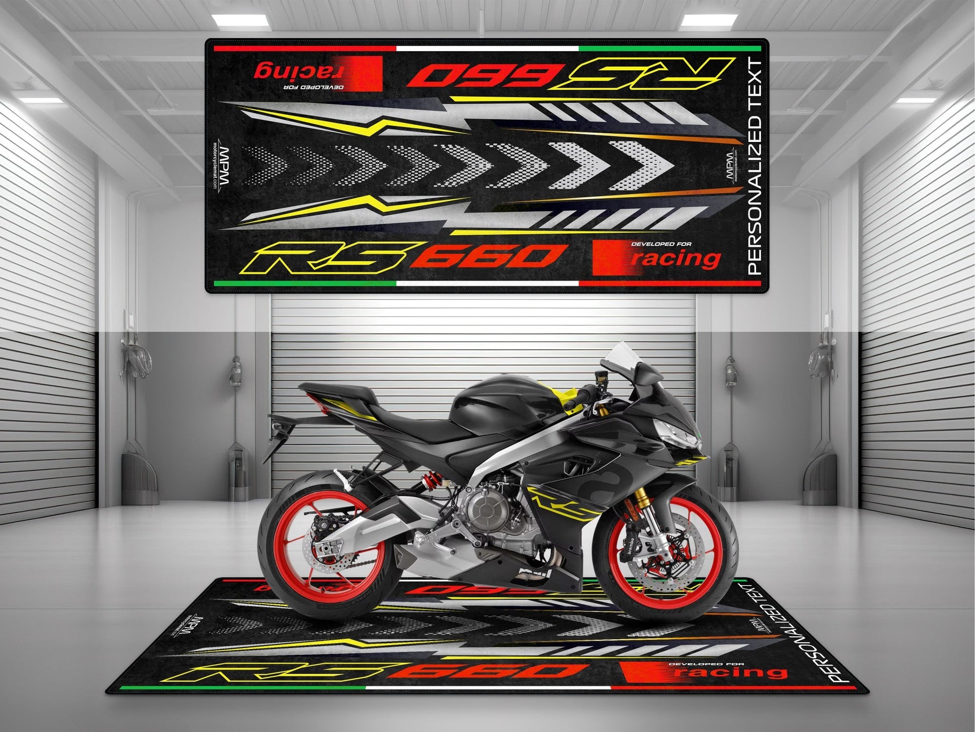 MPM Motorcycle Mat for Aprilia RS660 - MM7275 - Howling Moto